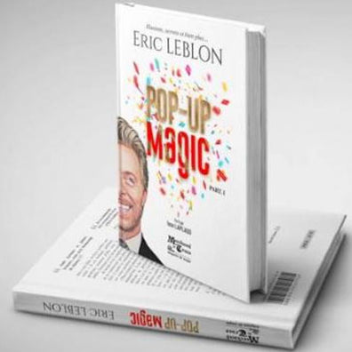 livre pop up magic tour de magie eric leblon closeup